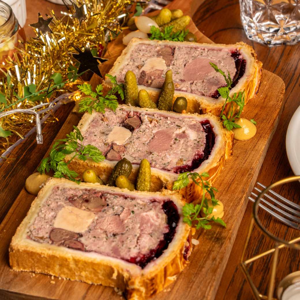 Duck Pâté en croûte - slice of 200gr