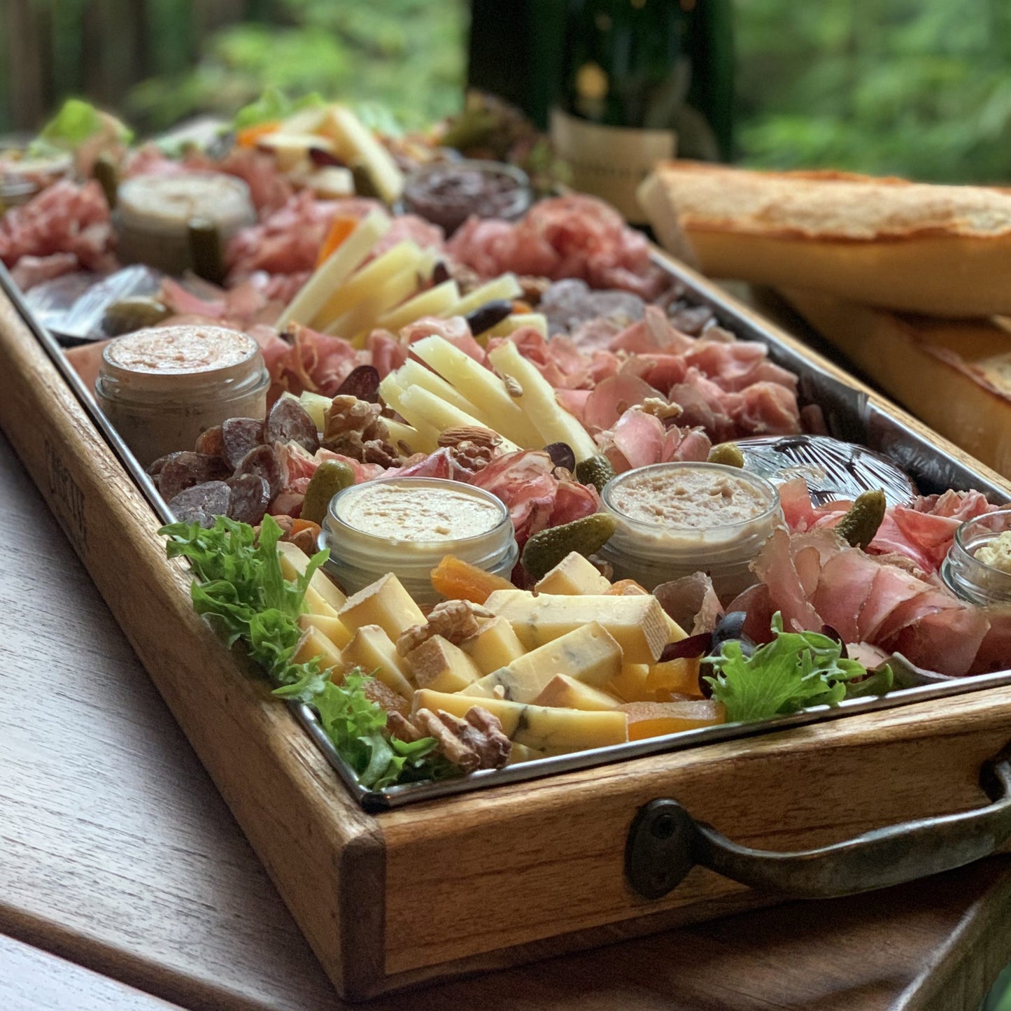 French Cold cuts & cheese platter
