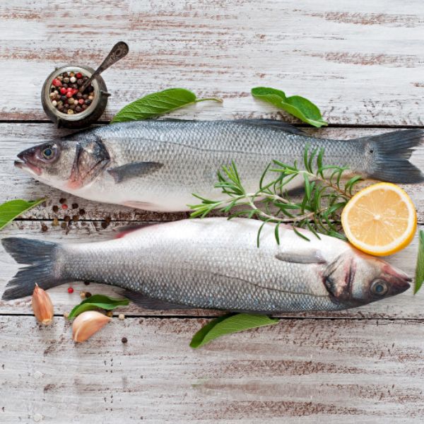 Whole Seabass France 300-400g