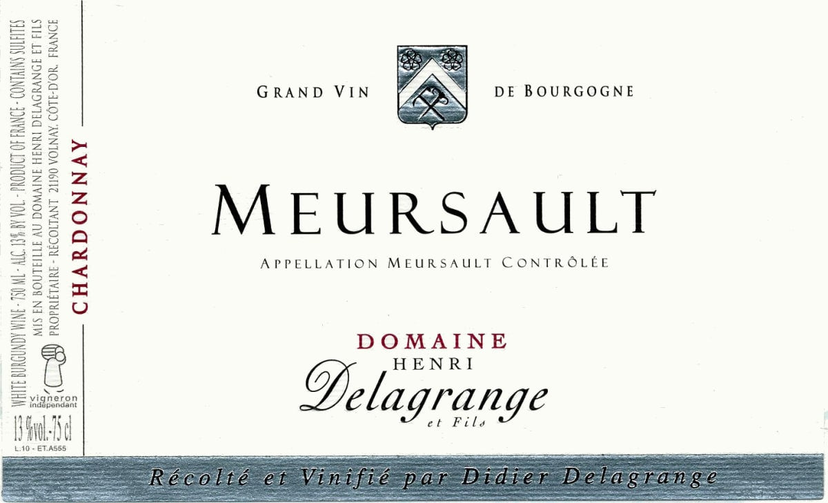 Domaine Delagrange – Meursault