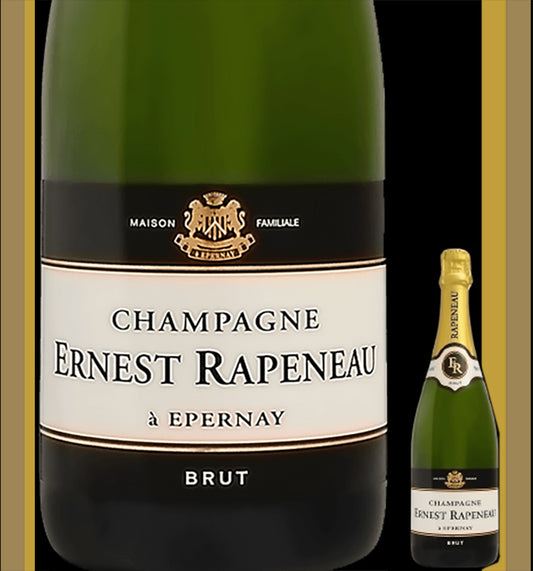 Champagne Ernest Rapeneau; sparkling, "Brut".
