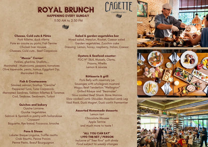 Cagette Sunday Brunch - Gift Card