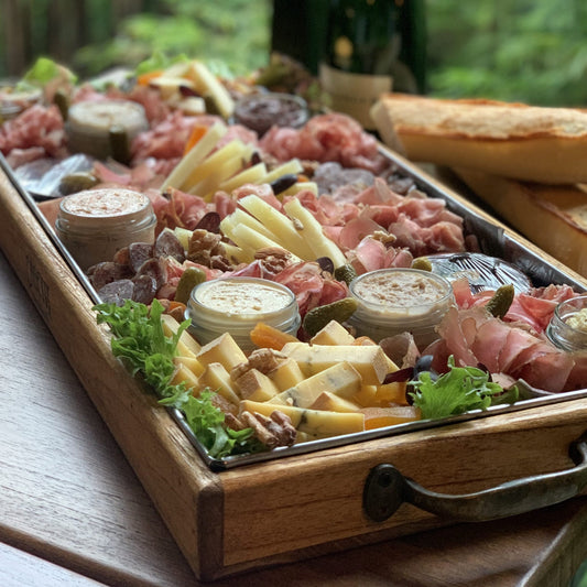 French Cold cuts & cheese platter