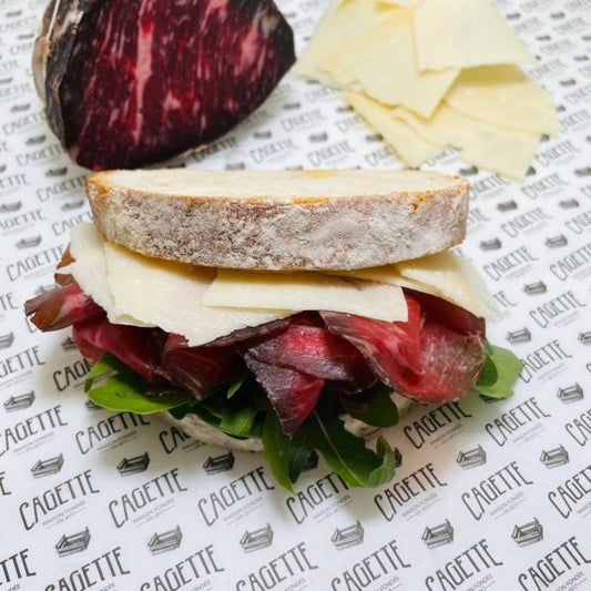 Australian Wagyu Beef Bresaola Sandwich